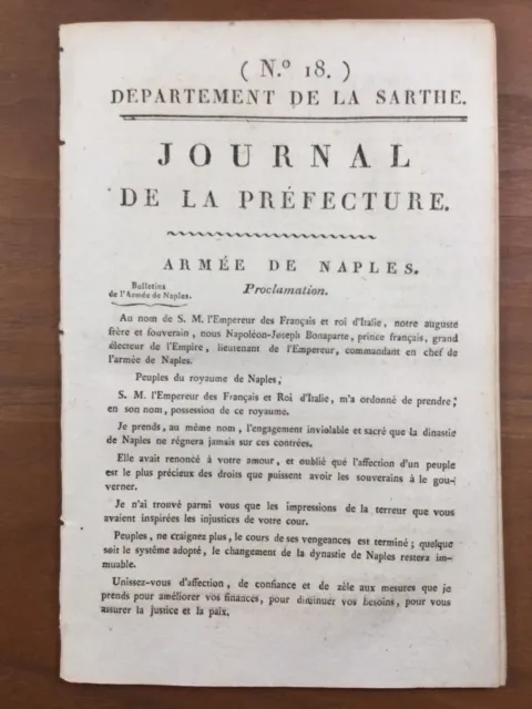Army of Naples 1806 Joseph Napoleon takes possession of the Kingdom of Naples 2