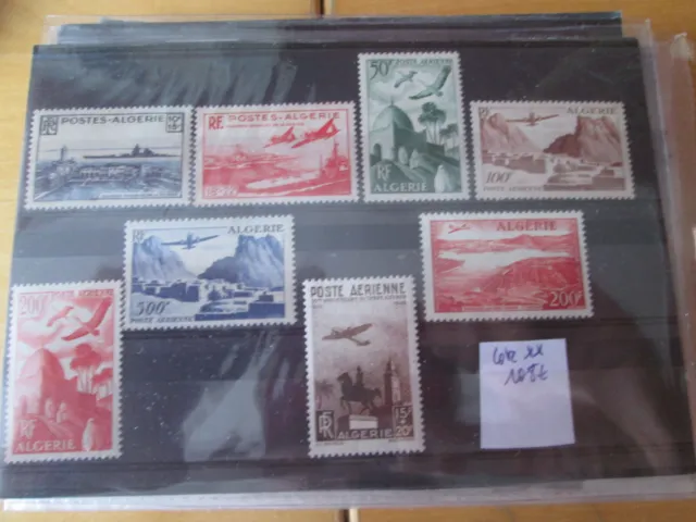 timbres d'algérie avant indépendance