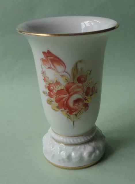 Philipp ROSENTHAL JUGENDSTIL ART NOUVEAU DRESDEN FLOWERS Porcelain MARIA VASE