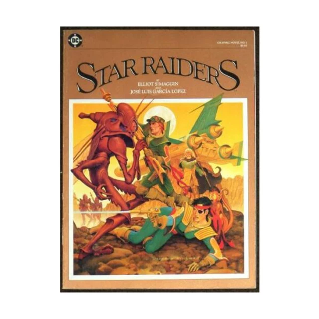 DC Comics Sci-Fi Graphic Novel Star Raiders VG+