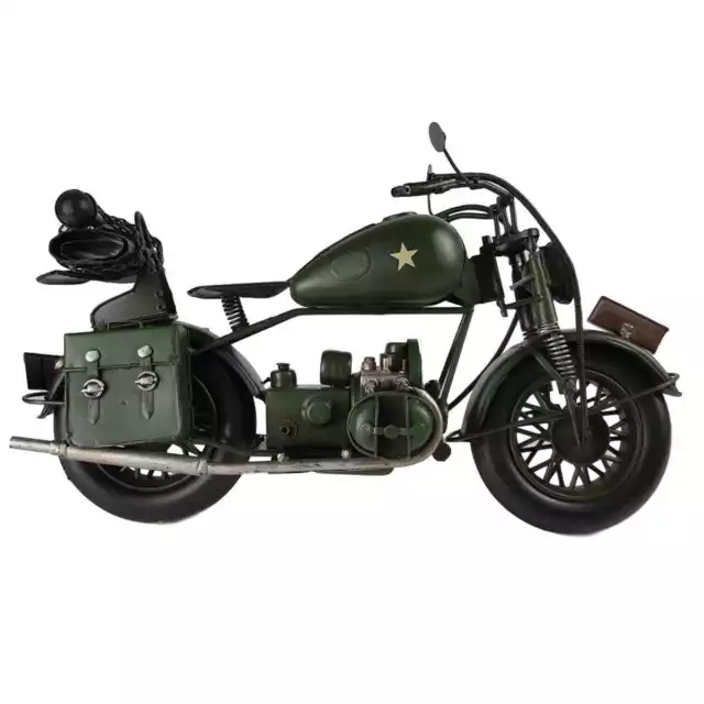 Blechmodell Blechmotorrad Modellmotorrad Militär-Motorrad