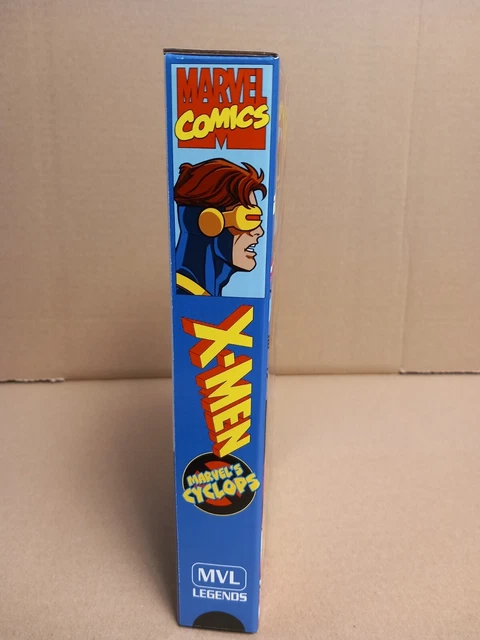 HASBRO MARVEL LEGENDS 90s X-Men Animated Series Cyclops VHS 6" Action ...