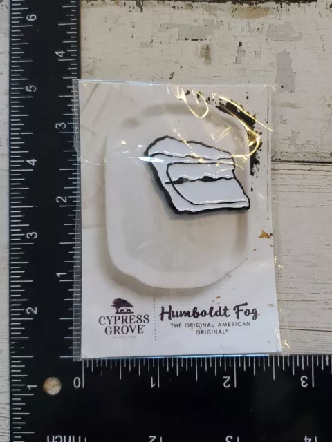 Cypress Grove Humboldt Fog Lapel Pin Arcana California Creamery Blue Cheese Zs