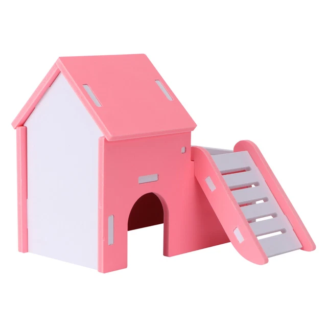 Holz Pet Kleine Tiere Hamster Wohnzimmer Hütte Villa Schlafen