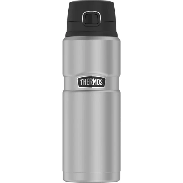 Thermos Stainless King Vacuum Insulated Stainless Steel Drink Bottle, 24oz, Matt