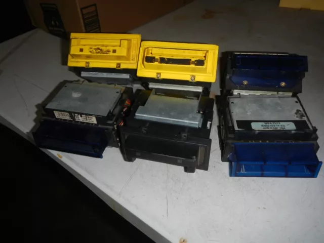 LOT OF 6  Slot Machine WBA  Bill Acceptor Validator Head S Plus Splus 12-SS JCM