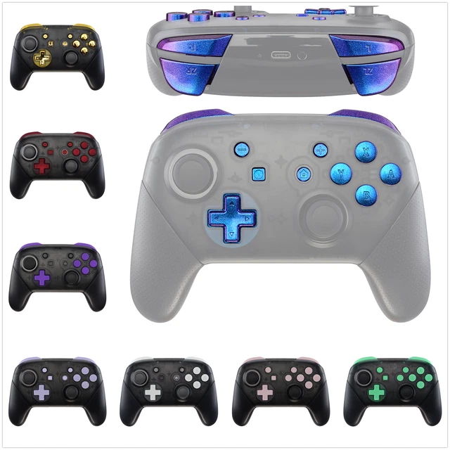 CUSTOM FULL SET Buttons Repair Parts W/ Tools for Nintendo Switch Pro