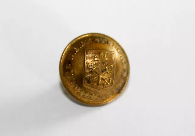 BOUTON / BUTTON UNIFORME ANCIEN - N-D DE Ste CROIX NEUILLY PARIS - D:15mm / RARE