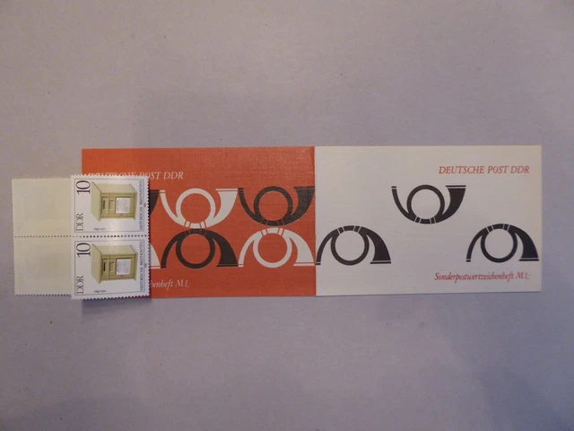 DDR Sondermarkenheftchen SMHD 10 II cea, Inhalt postfrisch
