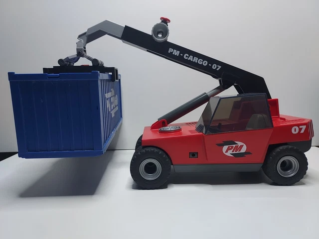 PLAYMOBIL 5254 GRUE Portuaire City Action Cargo Pm Moteur Misb Neuf Neu