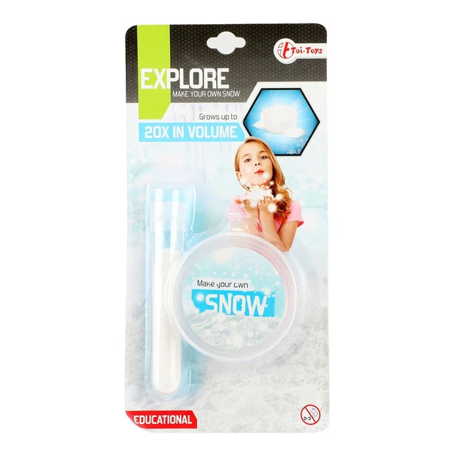 Toi-Toys Craft Set DIY Snow Junior White