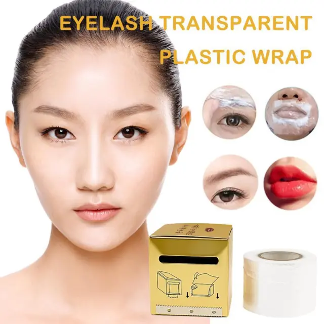 Eyelash Transparent Plastic Wrap Eyebrow Mask Lip Mask Wrap Eyebrow A3W6 K1C2