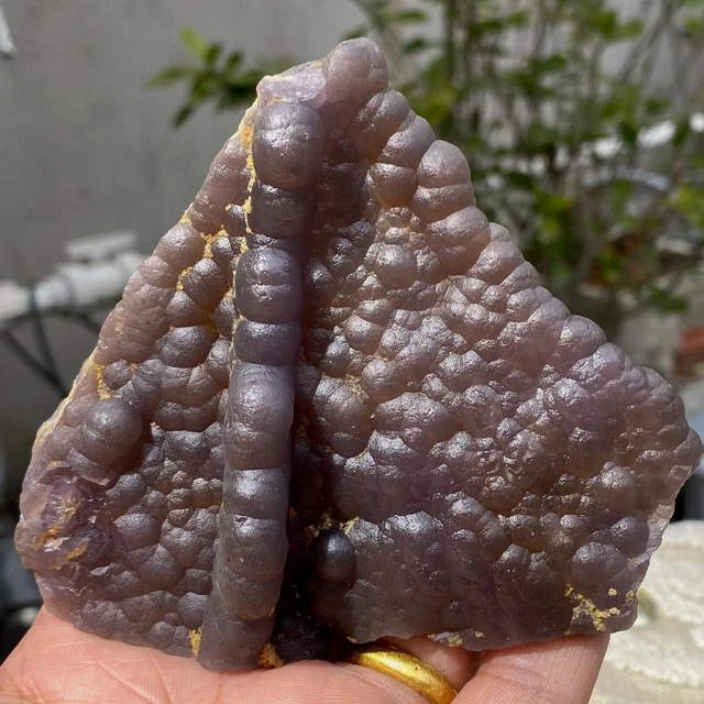 215g Translucent Blue Fluorite Stalactiform After Anhydrite Mineral Peru