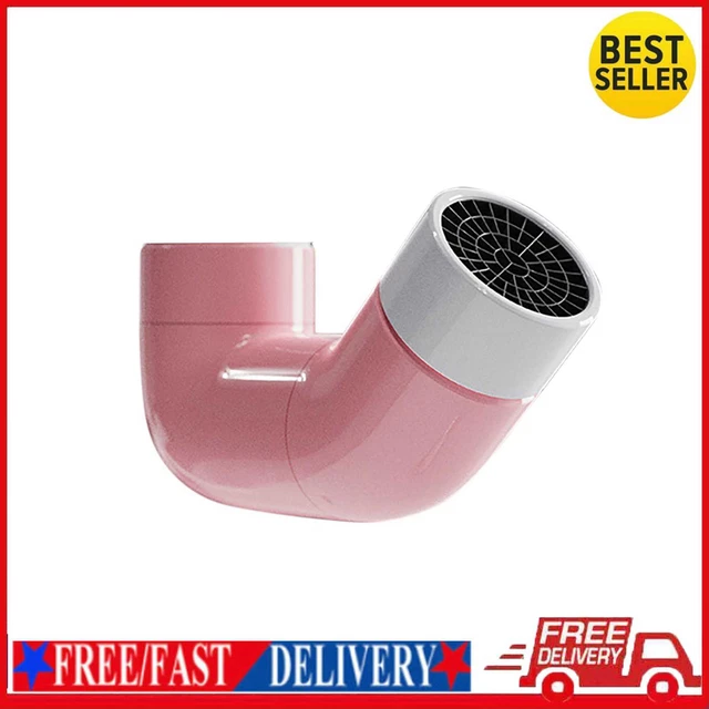 Grifo de fregadero giratorio 720 aireador - Grifo filtro anti salpicaduras (rosa blanco)
