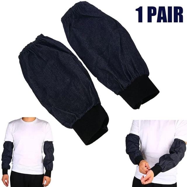1 Pair Welding Arm Sleeves Protection Work Sleeves Fabric Suitable For Welding
