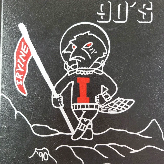 IRVINE INTERMEDIATE SCHOOL 1990 Yearbook Garden Grove California Junior