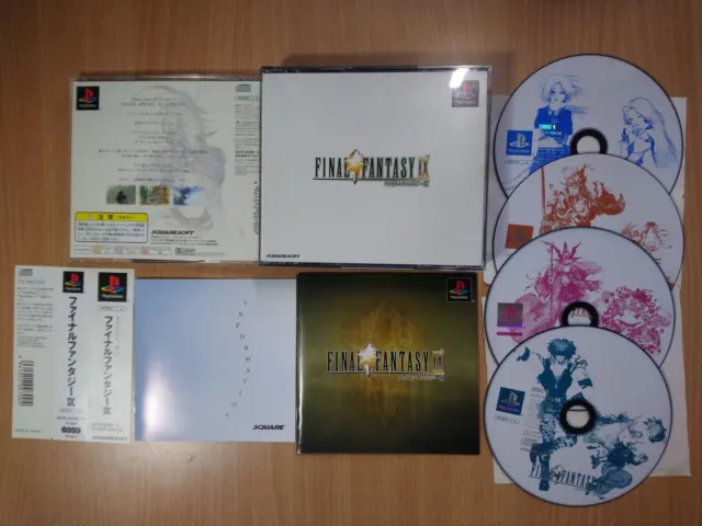 PS1 Final Fantasy IX (9) (Japan Ver.) SQUARESOFT SONY PLAYSTATION 1