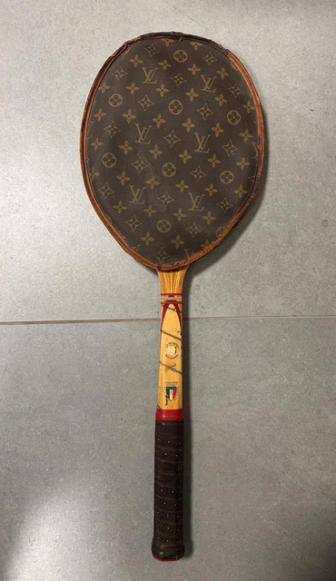 Raquette De Tennis Vintage En Bois Maxima De Luxe, Federazione Italiana, Avec étui