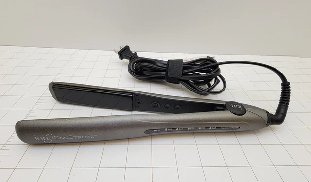 Ion One Stroke Perpetual Heat Flat Iron MODEL: 301610 Up to 450 Degrees