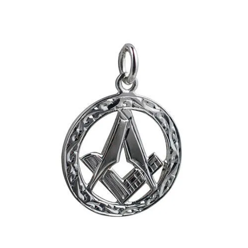 Masonic emblem in circle Pendant – LR447