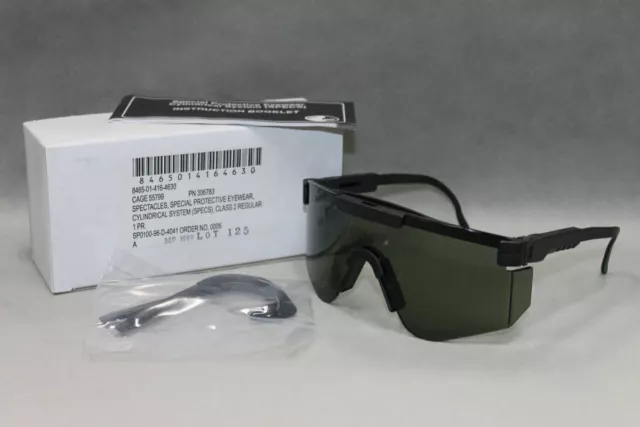 Military Issued Special Protective Eyewear Cylindrical System Spectacles-NEW