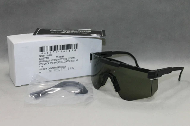 Military Issued Special Protective Eyewear Cylindrical System Spectacles-NEW Military Issued Special Protective Eyewear Cylindrical System Spectacles-NEW