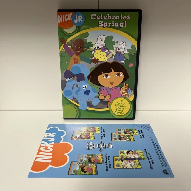 NICK JR CELEBRATES Spring! DVD+Insert Paper Good Condition DVD ...