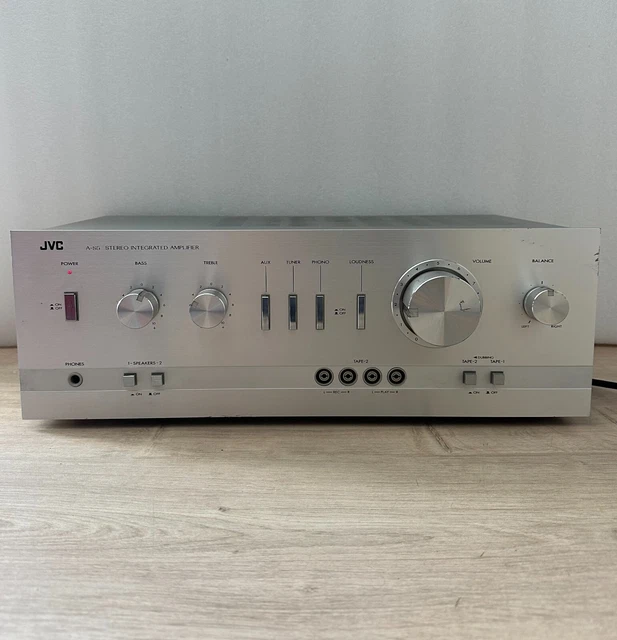 AMPLI JVC A-S5 Stereo Integrated Amplifier (1979-80) Made in Japan gris ...