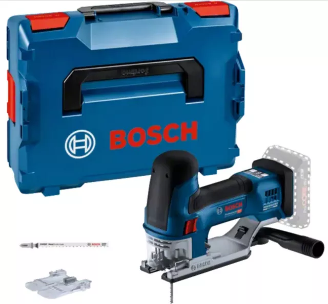 Bosch GST 18V-155 SC Professional Akku-Stichsäge in L-BOXX 136 + Stichsägeblatt