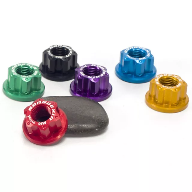 Make Your Kids Bike Stand Out with the Retro Design Rear Wheel Axle Track Nut