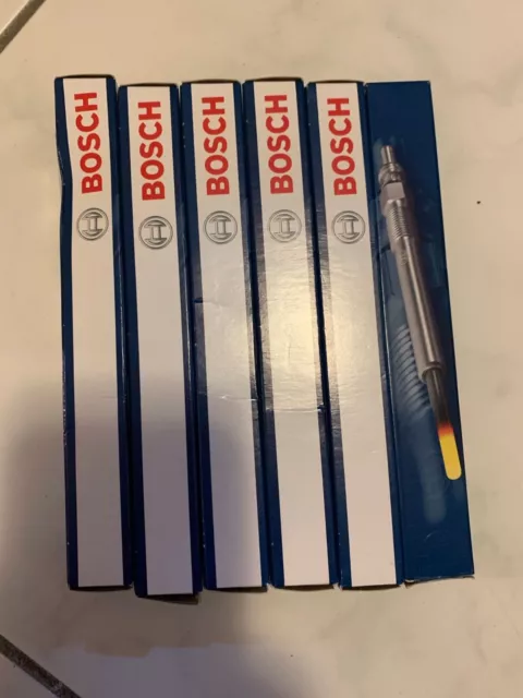 6x Bosch Glühkerzen Duraspeed GLP173