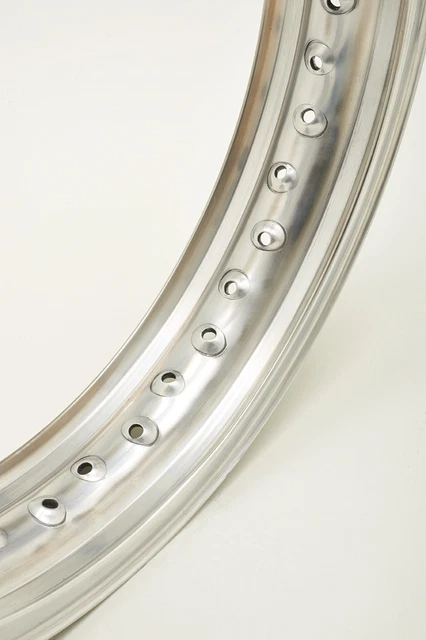 Roue Aluminium Moto Classique Borrani WM1 1,60 X 17 Pouces - 36 Trous - Neuve