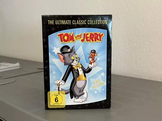 Tom & Jerry The Ultimate Classic Collection 12 DVDs