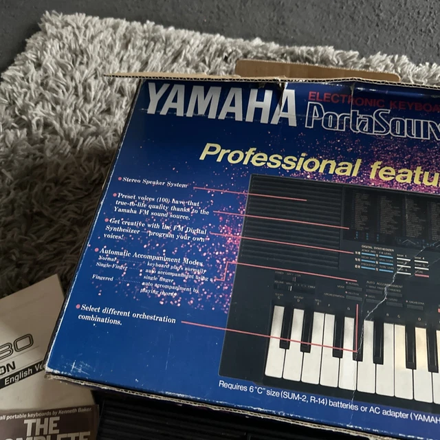 YAMAHA PORTASOUND PSS580 Electronic Keyboard £25.00 PicClick UK