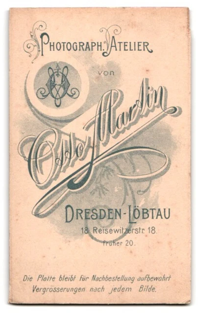 Fotografie Otto Martin, Dresden-Löbtau, Reisewitzerstr. 18, Portrait junge Dame 2