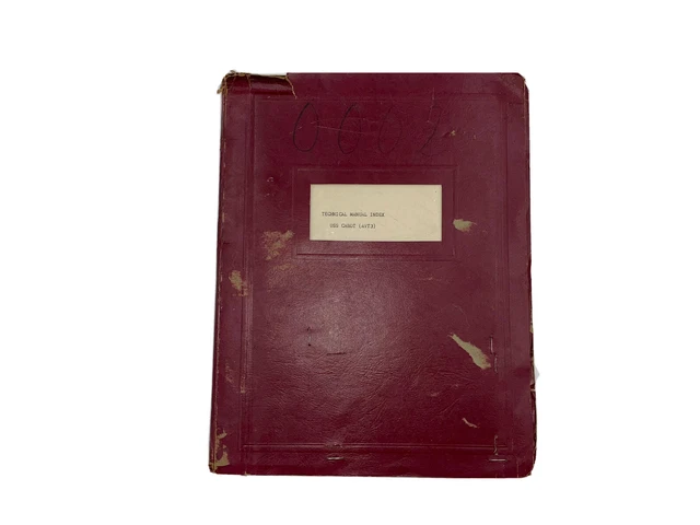 USS Cabot (CVL-28/ATV-3) technical manual index