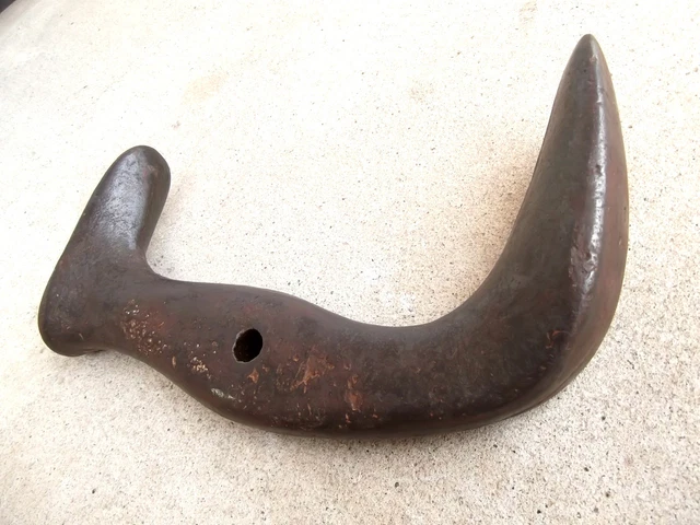 Ancienne Enclume de Cordonnier n° 2 en acier sur pied - Bricolage