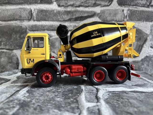 Camion Bétonnière FAP 2226 Yougoslavie - Métal - Échelle 1:43 - De Agostini - Neuf