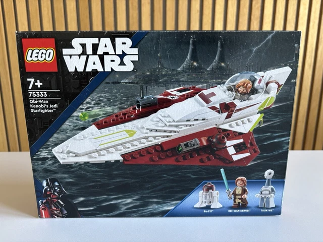 LEGO STAR WARS Obi-Wan Kenobi’s Jedi Starfighter Set 75333 - Brand New ...