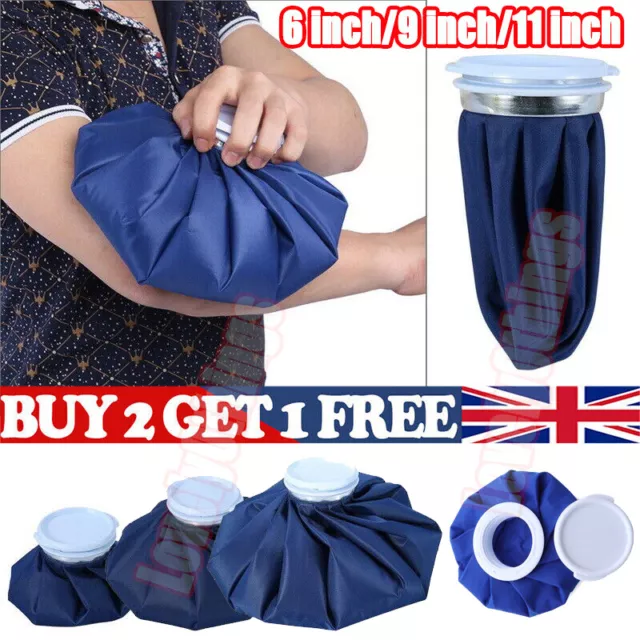 Ice Bag Pain Relief Heat Cold Gel Pack Sports Injury For Knee Head Reusable_Tool