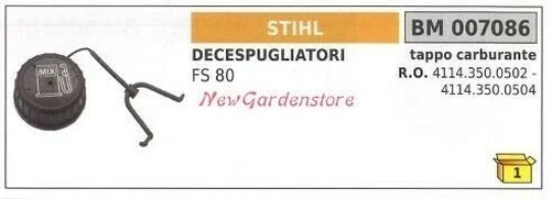 Bouchon Réservoir Essence STIHL Pour FS56, FS70, MS261 - Bouchon Carburant Tondeuse Et Outils Jardin