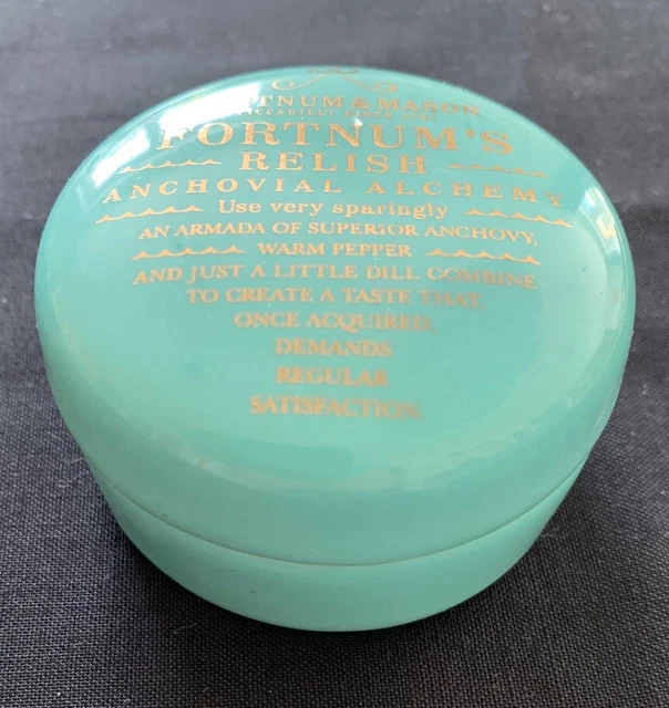 FORTNUM & MASON Relish pot Fortnum's Relish Fortnum's tuquoise blue
