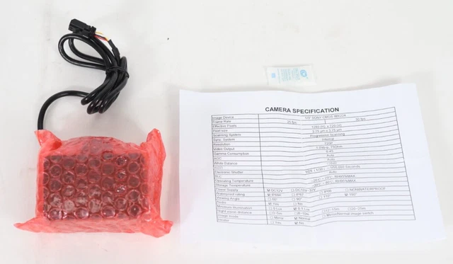 NEW! Trimble E-006-0594 NOR 150 Degree 30f DC12V Camera - 1/3'' Sony CMOS IMX224