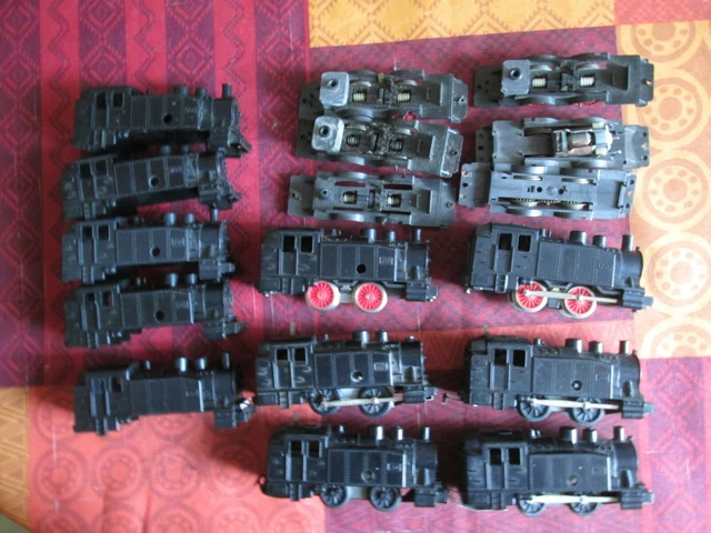 Lot De Roues Jouef Pour Wagons Vapeur Et Bogies, Pièces Détachées Pour Train Miniature
