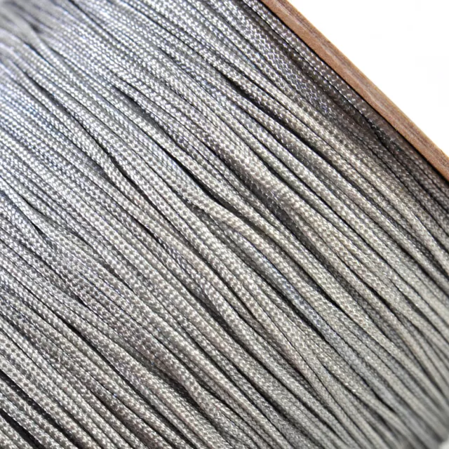 100m Nylon Schnur Flechtkordel Nylonfaden Makramee Shamballa Garn Basteln ye 2