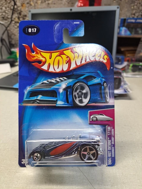 Hot Wheels 2004 Hardnoze Grandy Lusion First Editions 17/100 New on Card