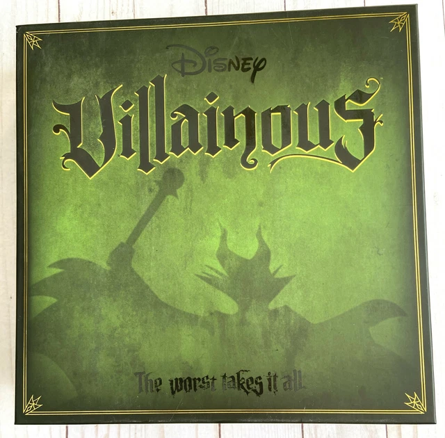 DISNEY VILLAINOUS VILLAINS Board Game COMPLETE Excellent Condition All