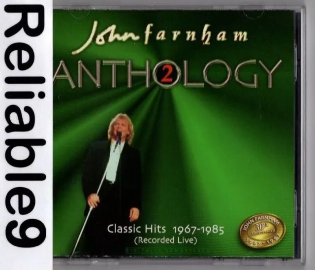 John Farnham - Anthology 2 Classic hits 1967-1985 CD 12tracks-1997 BMG Australia