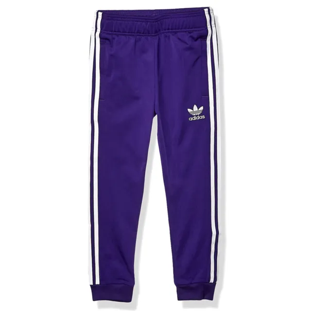 Adidas Originals Niños Superstar Tp Pantalones Deportivos Entrenamiento Púrpura