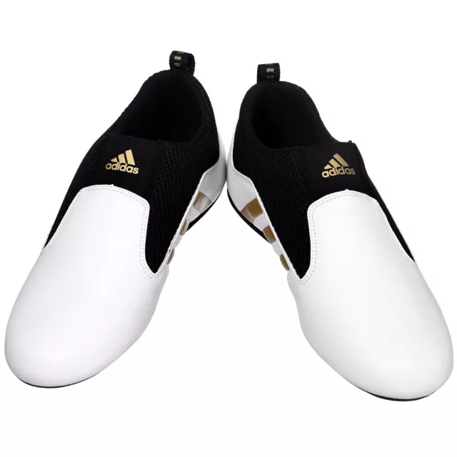 Adidas Taekwondo shoes/Footwear/martial arts shoes/CONTESTANT PRO/WH/BK/GOLD